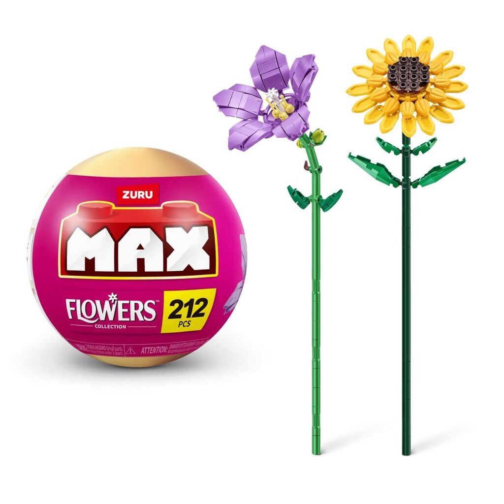 Zuru Kockice Max Flowers collection, Zvončići i suncokret, 212 delova