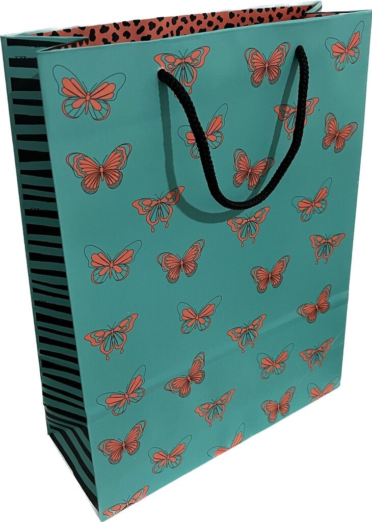 Ukrasna kesa Leptir, 24x9x32 cm, Zelena