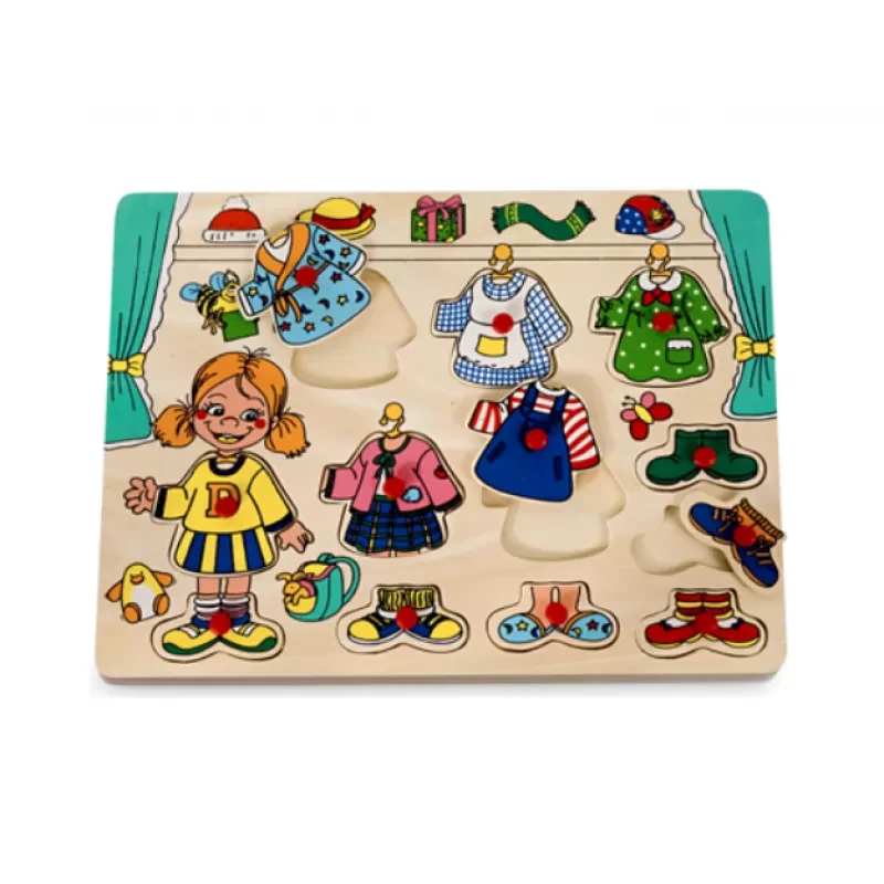 Pino Igračka umetaljka Obuci devojčicu