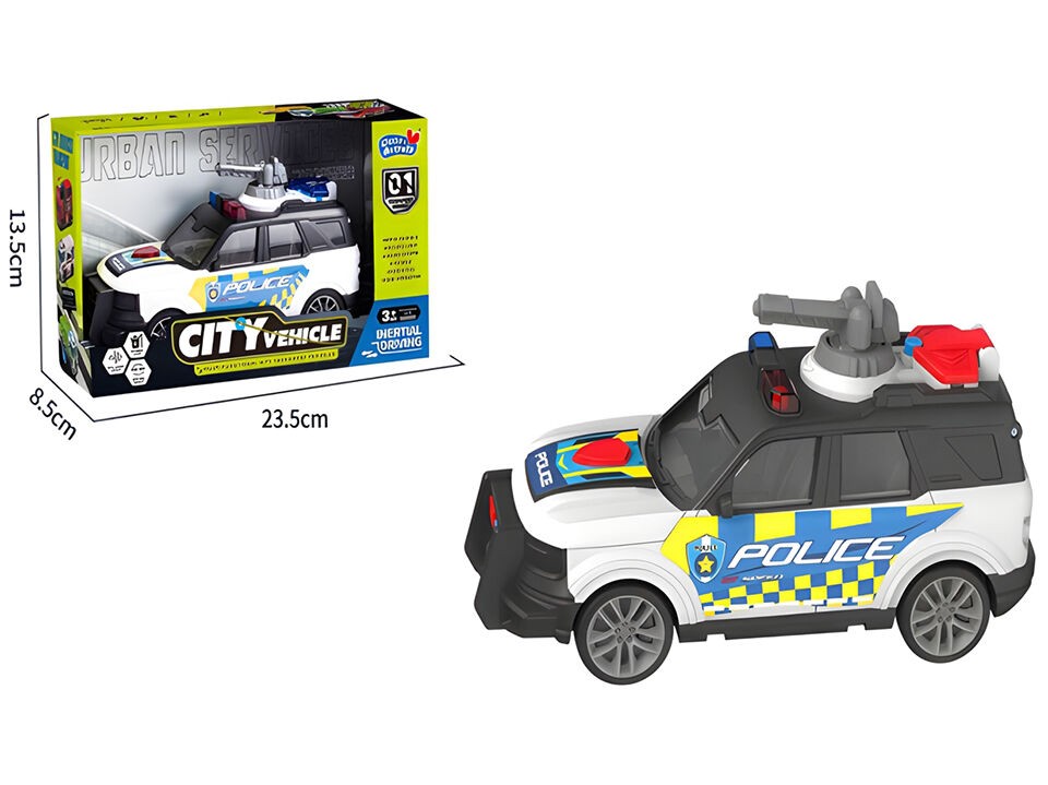 Dečiji Muzički policijski auto