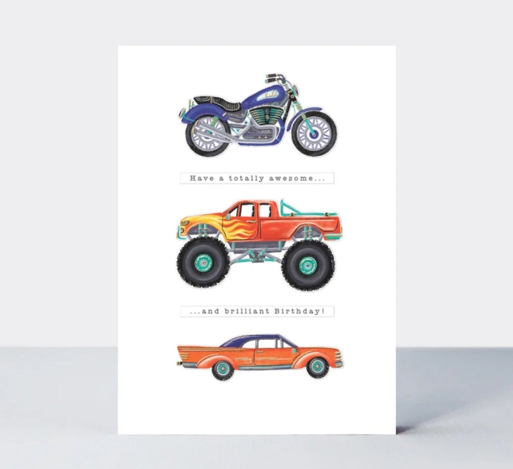 Rachel Ellen Čestitka Birthday Vehicles