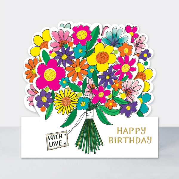 Rachel Ellen Čestitka Bouquet of Flowers