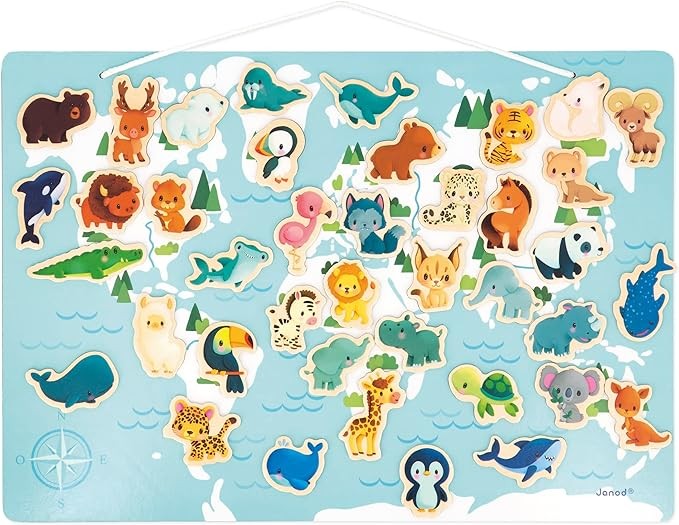 JANOD Magnetna mapa Životinjice