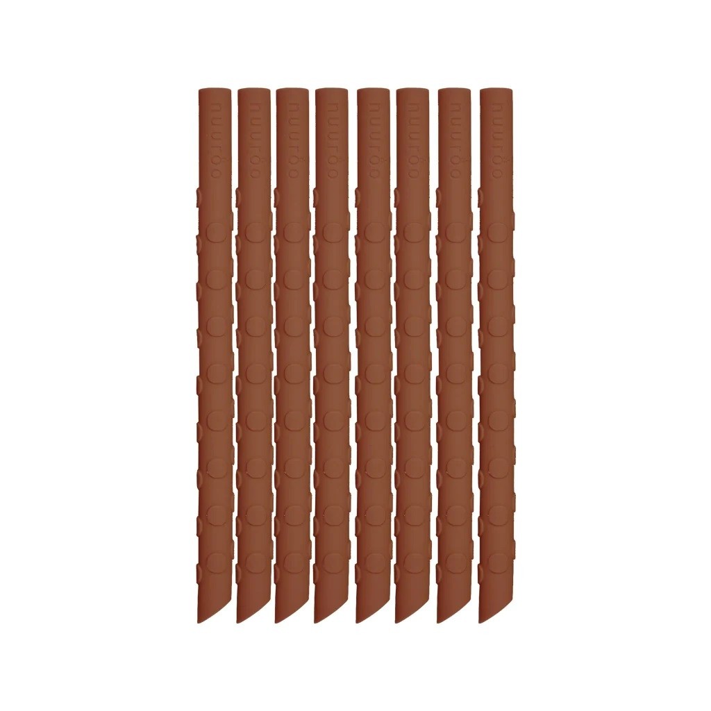 NUURO Slamčice Ada, Silikonske, 8 komada, Caramel Café