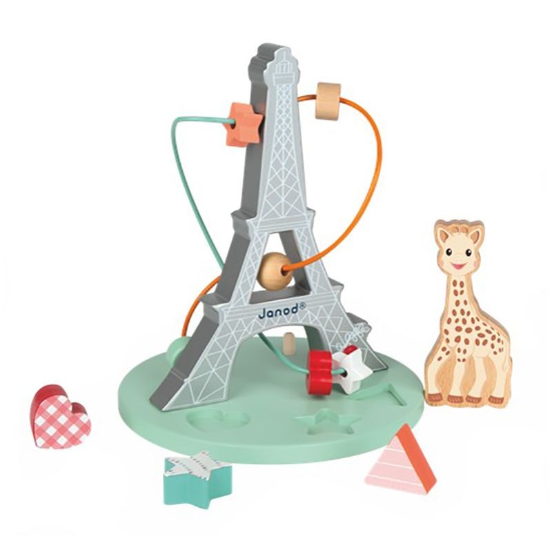 JANOD Lavirint Sophie la Girafe, Drveni