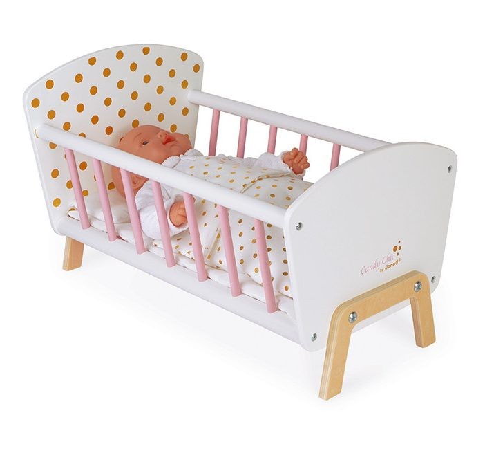 JANOD Krevetac za lutke Candy Chic, Beli