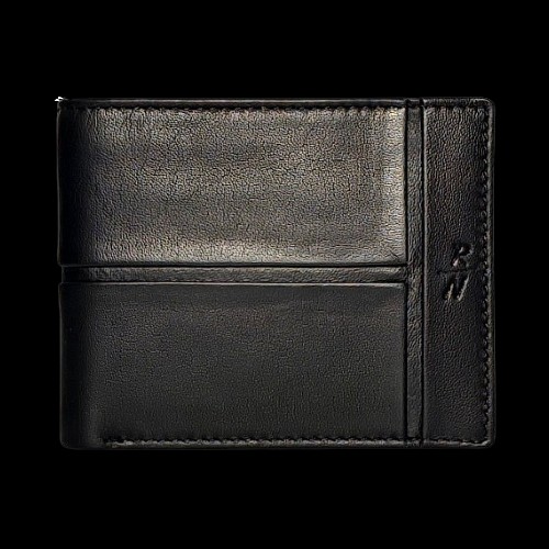 Roberto Nazzaro Muški kožni novčanik, Crni