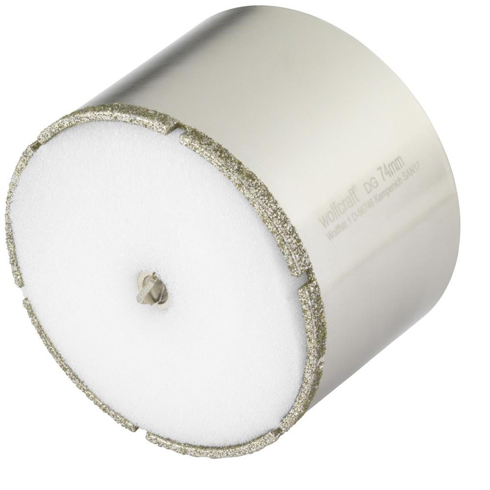 WOLFCRAFT Dijamant kruna za keramiku 74 mm, 5932000
