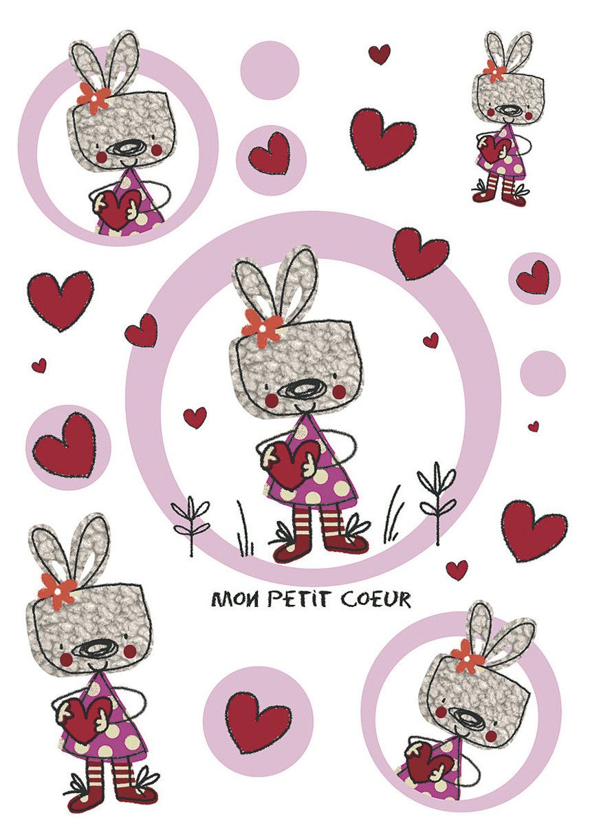 KOMAR Stikeri za zid - samolepljivi 17000, 50x70cm