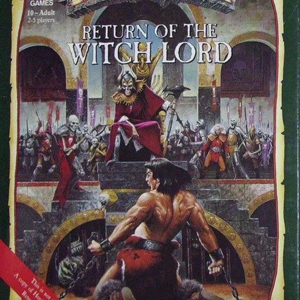 GAMES WORKSHOP Društvena igra, HeroQuest - Return of the Witch Lord