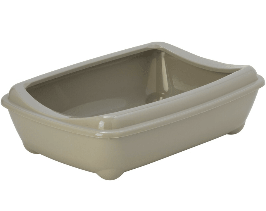 Moderna Arist-O-Tray Otvoreni toalet sa ramom, Srednji, Sivi