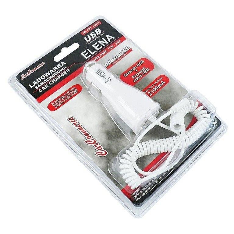 CCM Punjač Za Vozilo 12/24V, 2,1A  Sa Micro Usb Ulazom