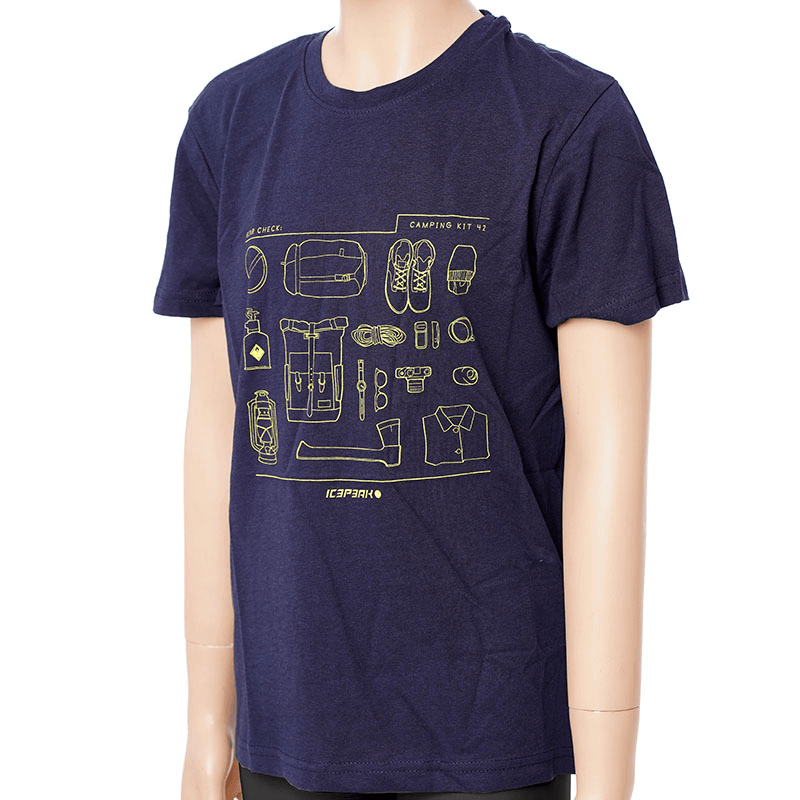 ICEPEAK Leadore JR Majica za dečake, Teget