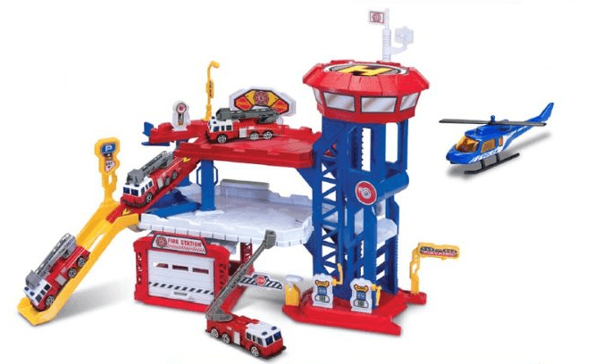 Suntoys Vatrogasna stanica Express wheels 33622, 36 delova