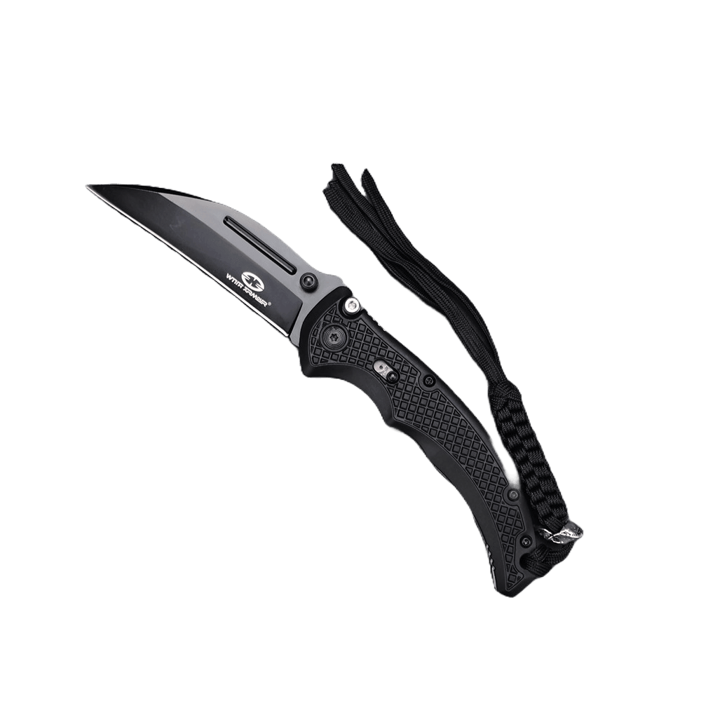 WITH ARMOUR Džepni nož sa sigurnosnim zaključavanjem Black Claw, Sklopivi