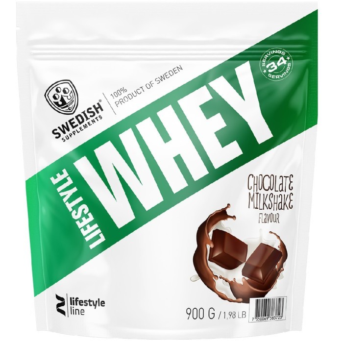 SWEDISH SUPPLEMENTS Lifestyle Whey Protein Chocolate milkshake, 900 g