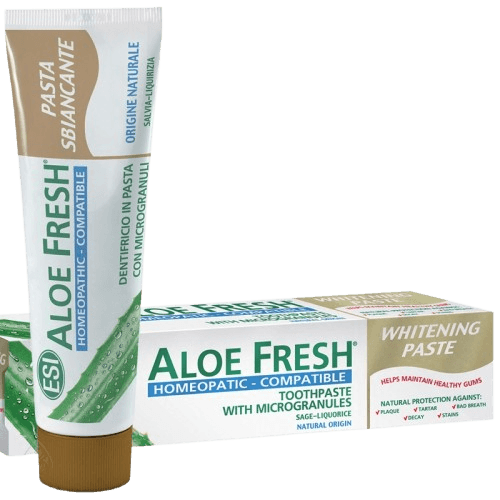 ESI Aloe Fresh Whitening Homeopatski kompatibilna pasta za zube, 100ml