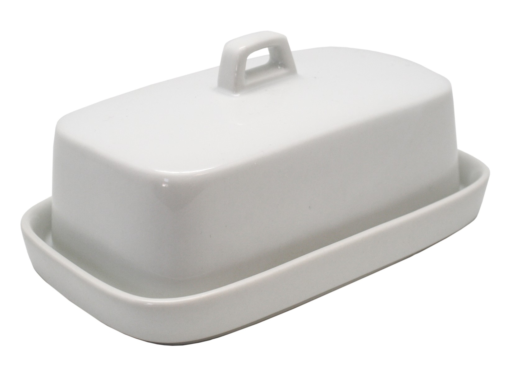 NERTHUS Posuda za puter, Porculanska, Bela