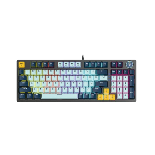 FANTECH Mehanička tastatura Gaming MK890 RGB Atom MK96 SkyPlavi (Plavi switch)