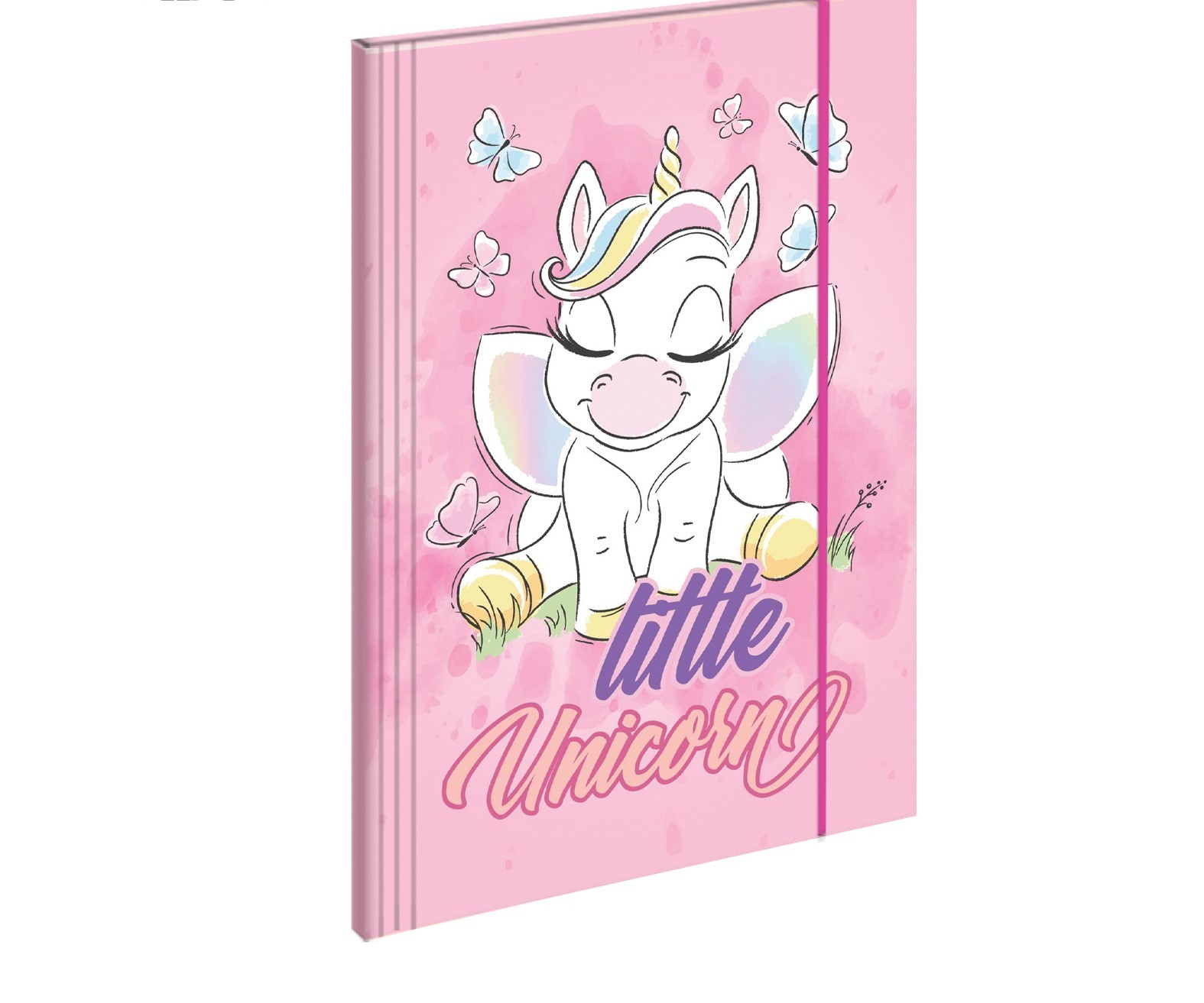 S-Cool Fascikla Premium 31.5x23,5cm hologram Little Unicorn SC2420, Roze