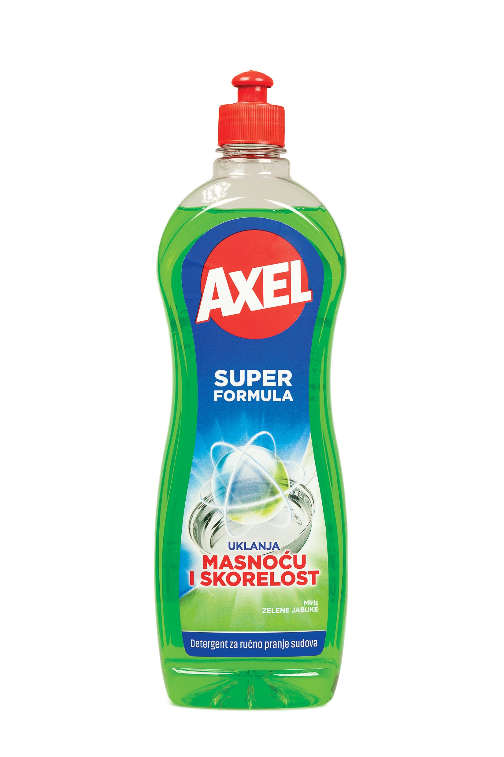 AXEL Super Formula Tečnost za pranje posuđa, Jabuka, 900 ml