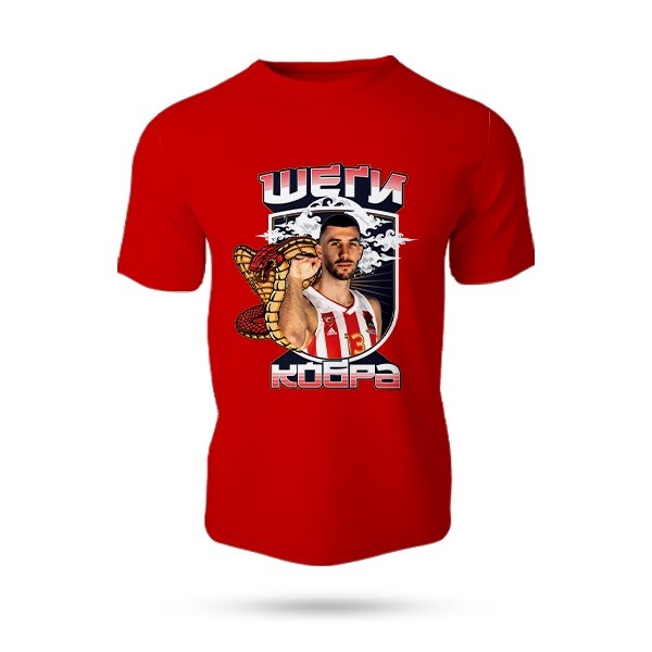 Red Star Dečija majica Heroj Dobrić, Crvena