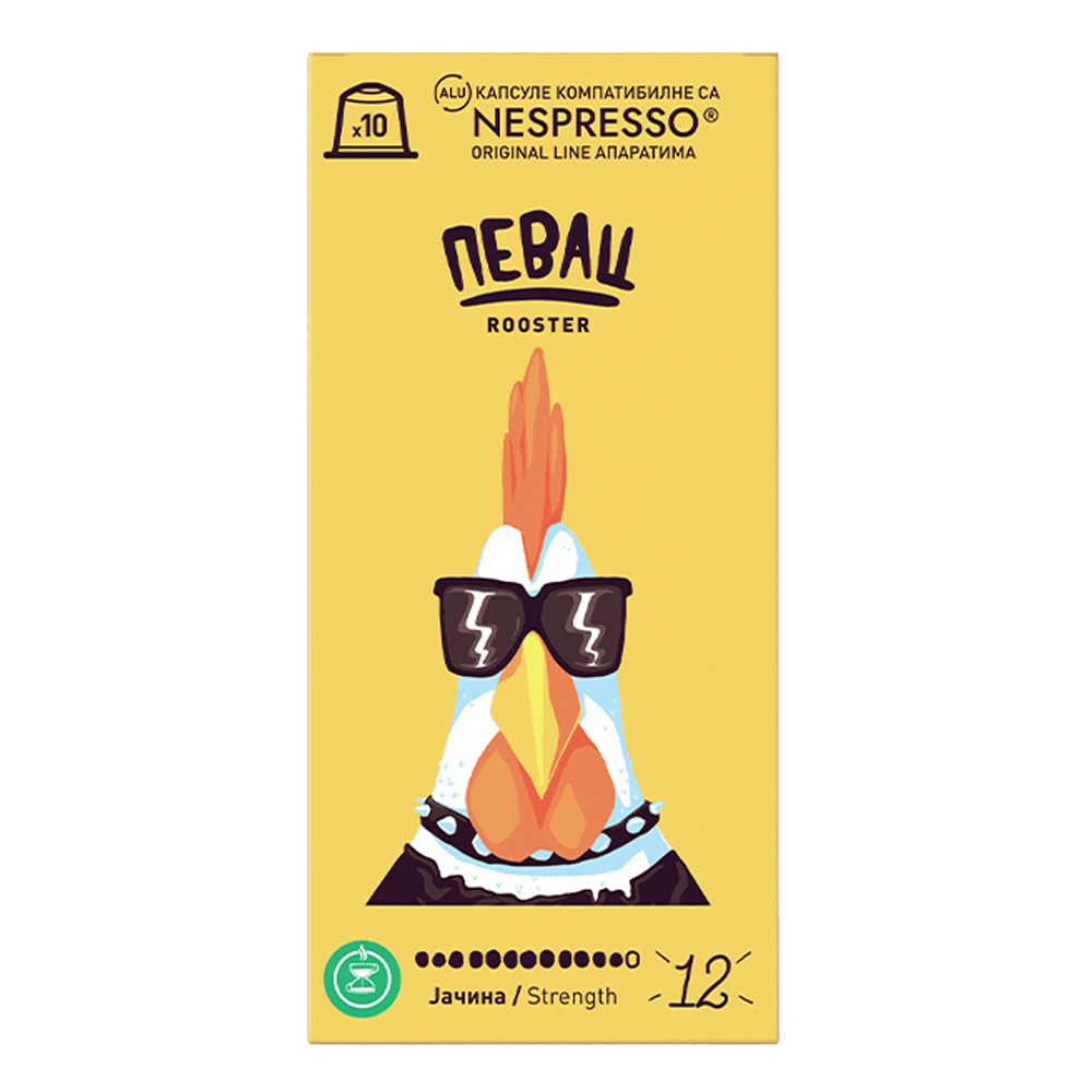Kilo Coffee Roasters Kapsule za kafu Nespresso Pevac, 10 komada