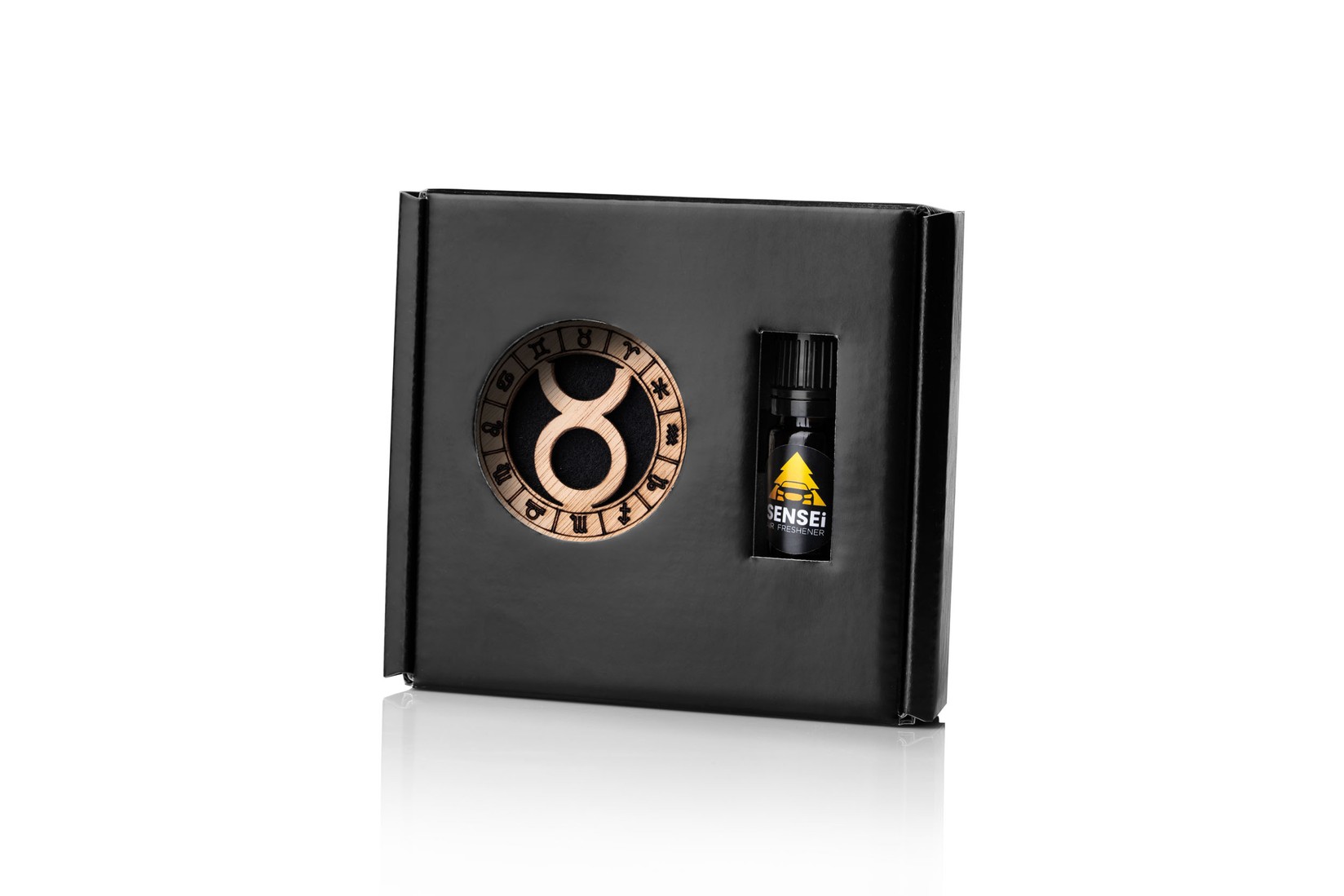 Sensei Air Freshner Horoskopski znak Bik, New Car Eros, Crni krug