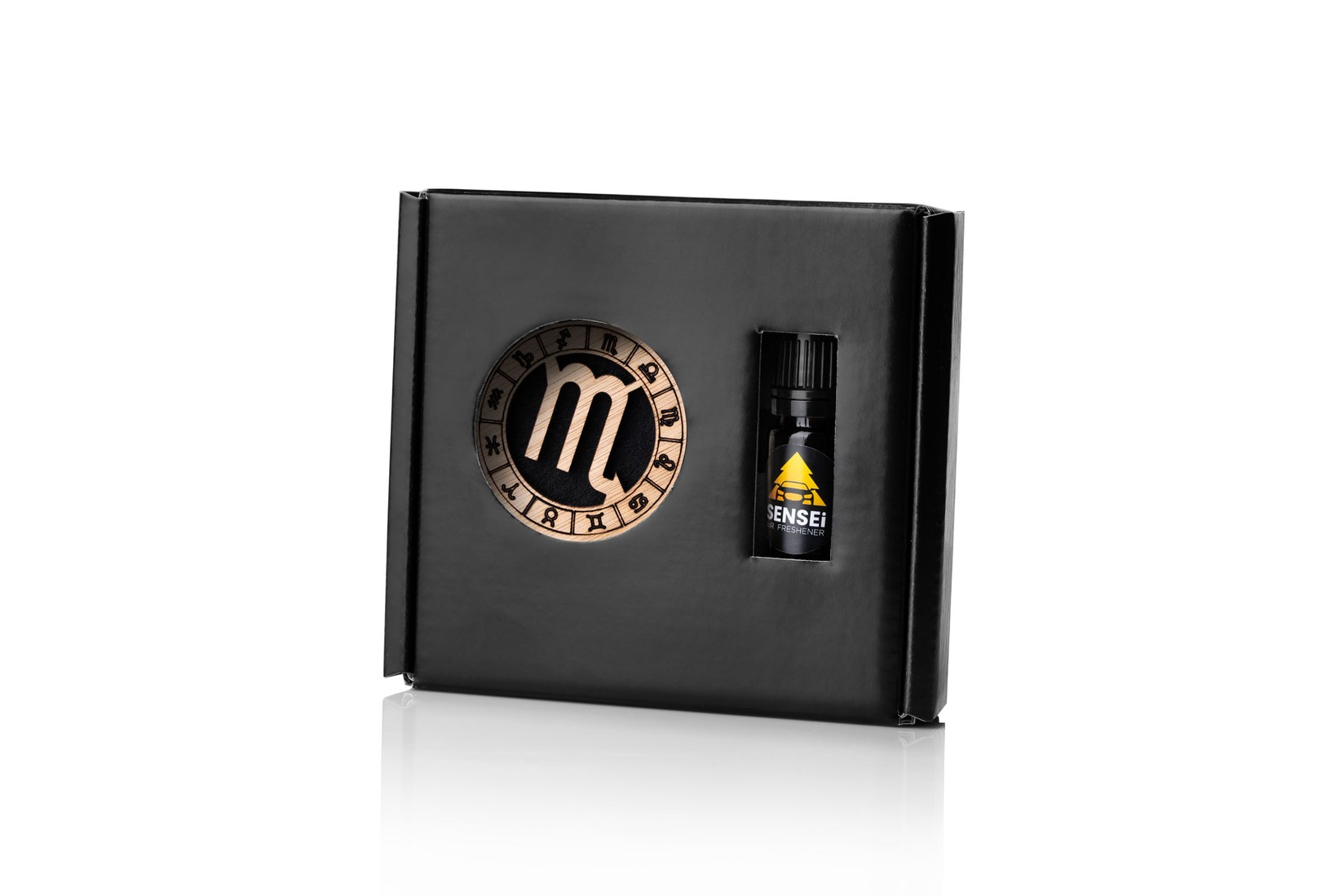 Sensei Air Freshner Horoskopski znak Škorpija, Black Cherry, Bordo krug