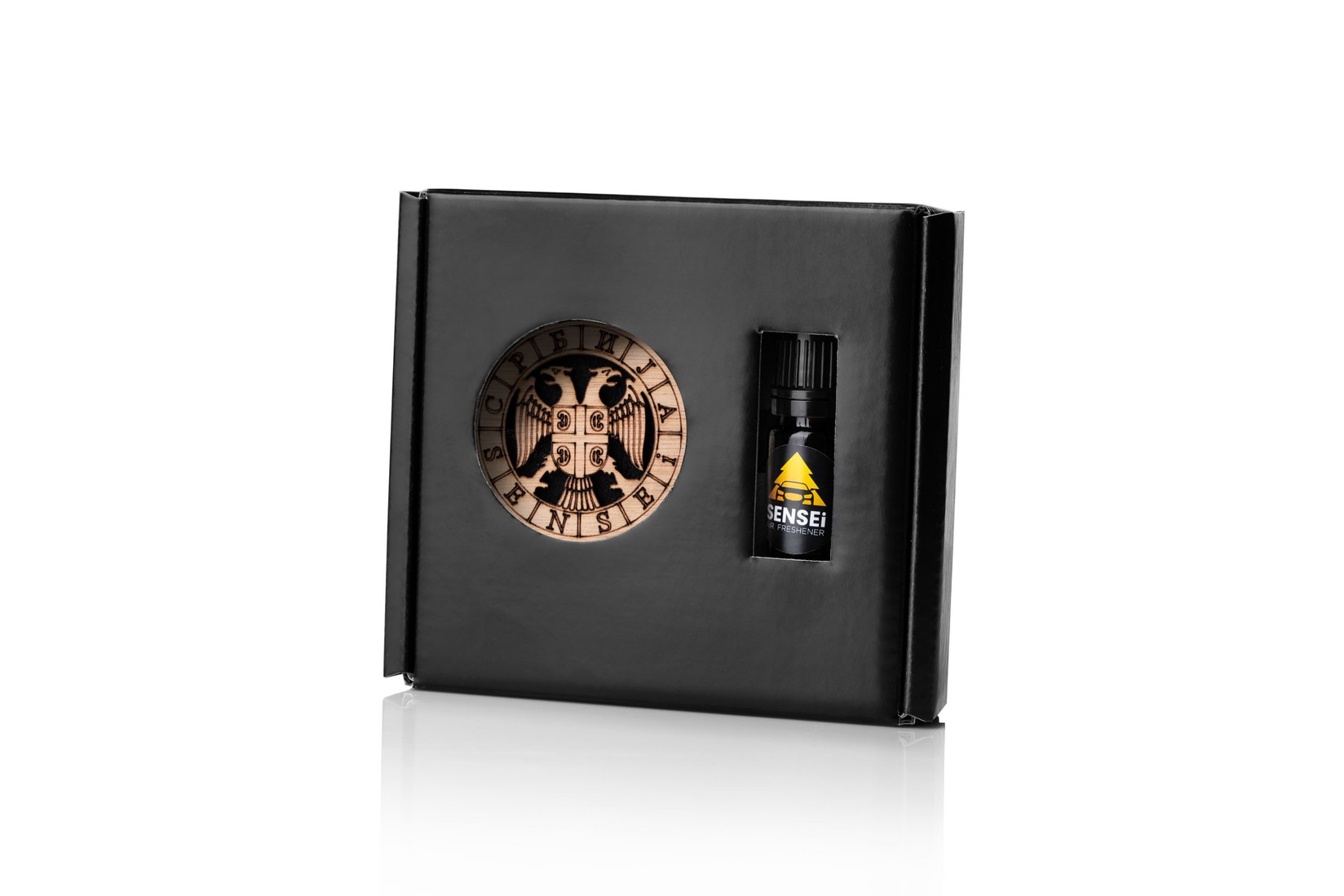 Sensei Air Freshner Srpski orao, New Car Eros, Crni krug