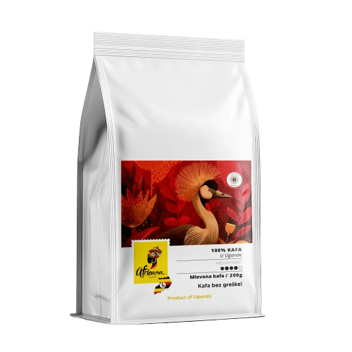 Africana Coffee, Domaća mlevena kafa Crane bez surogata, 200g