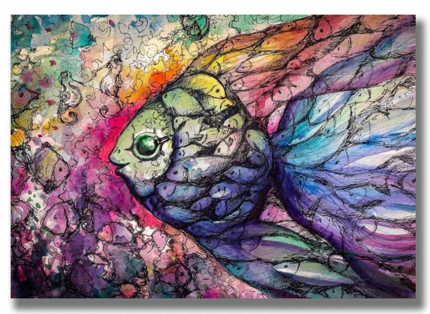 Wallity 701002021C 016 Dekorativna slika, 70x100cm