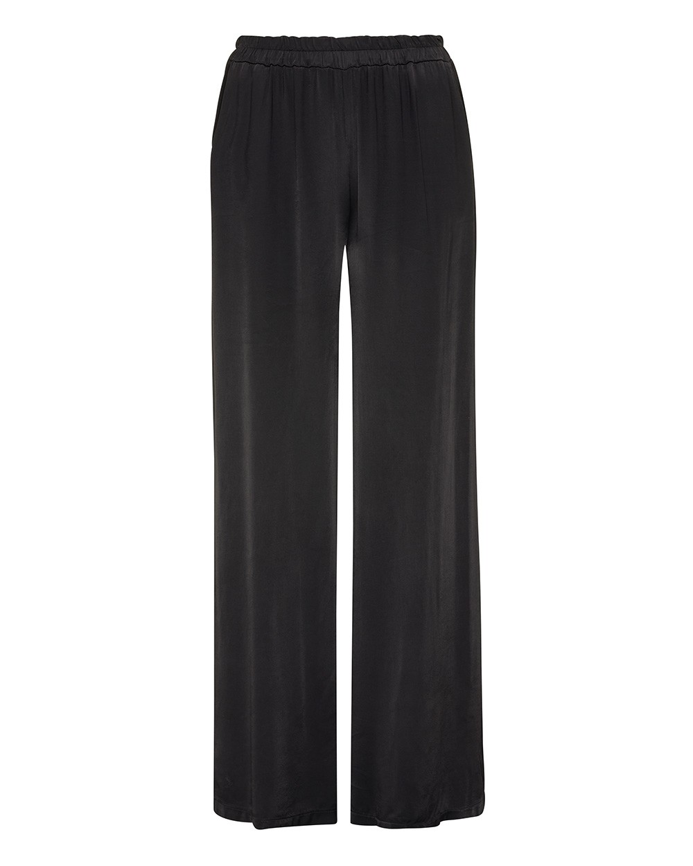MEXX Ženske pantalone Satin, Crne