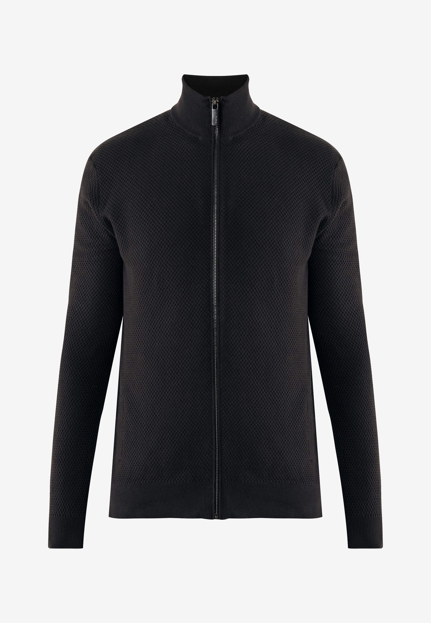 Mexx Muški kardigan sa rajsferšlusom, Braon