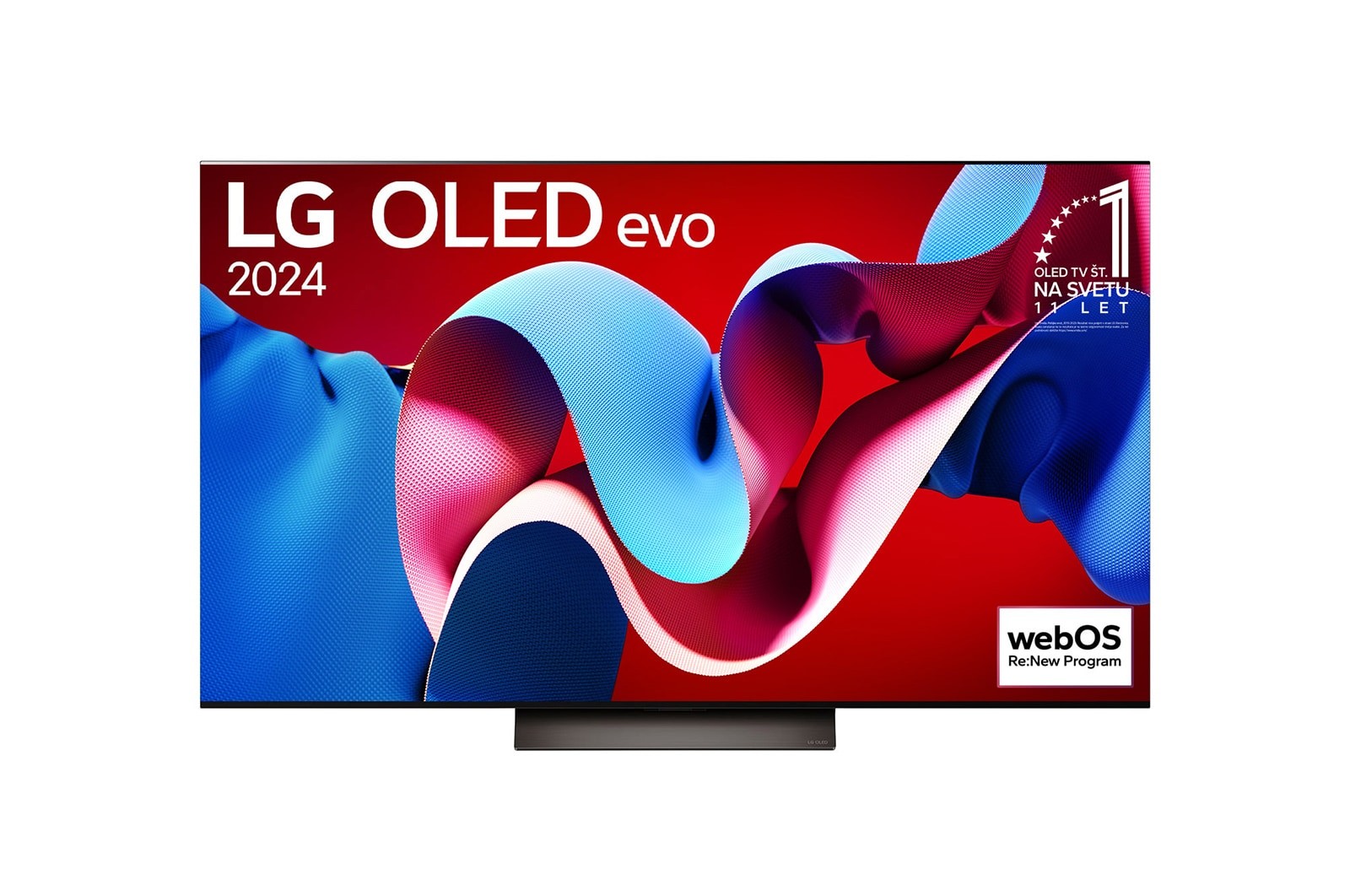 LG Televizor OLED55C41LA, 55", 4K UHD, 3840x2160, 120 Hz, Smart, Web OS,  Crni