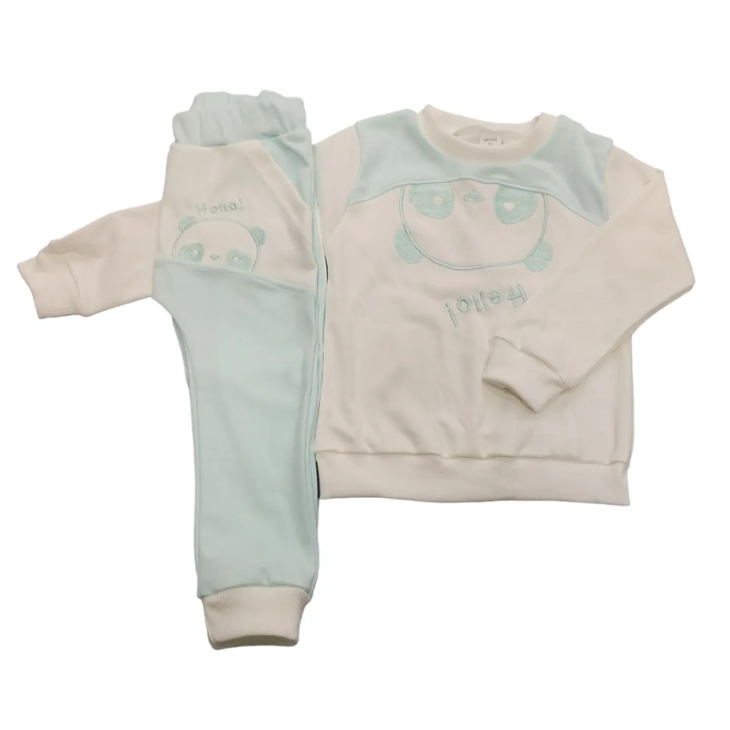 Izvor Set za bebe, Krem-plavi