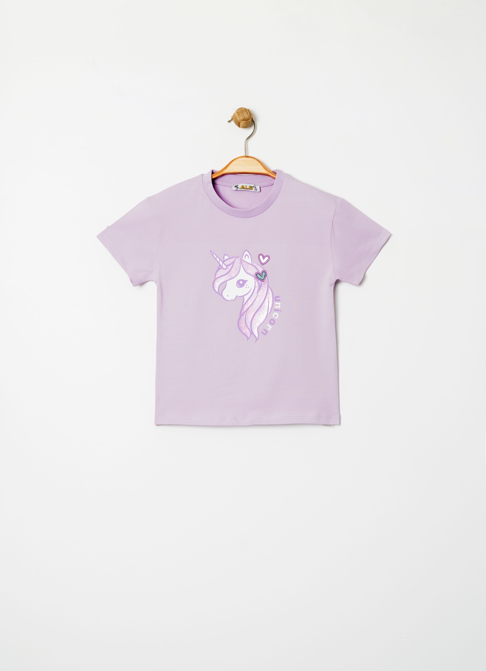 ALG Majica za devojčice Unicorn, Lavanda