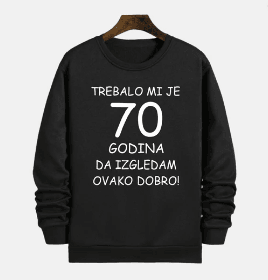 MAFIMI Duks Trebalo mi je 70 godina da izgledam ovako dobro!, Crni