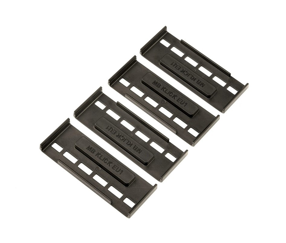 MB KLICK Držači za tablice bez okvira 2.0 crni