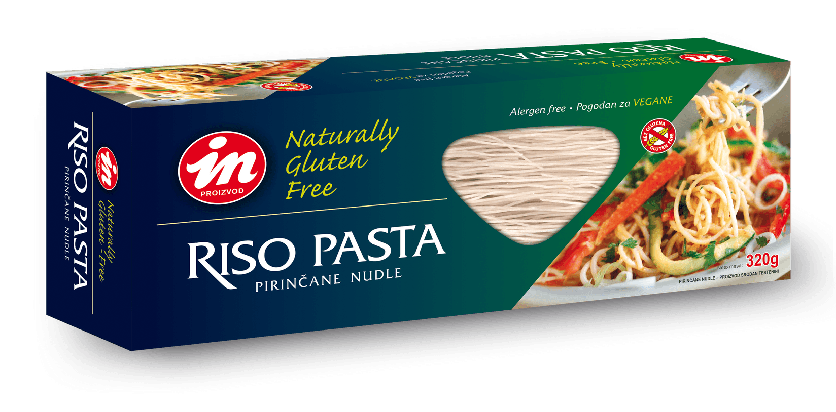 ALEKSANDRIJA Bezglutenske pirinčane nudle Riso pasta, 320g