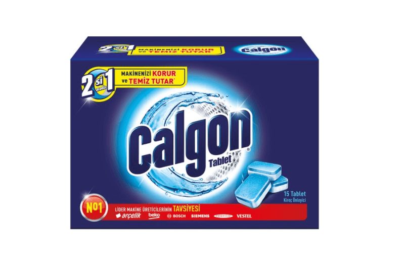 CALGON Tablete za mašinu za pranje sudova 2u1, 15 komada