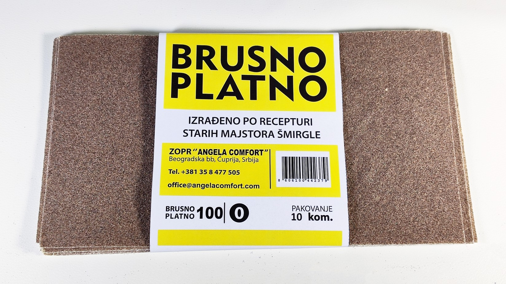 ANGELA COMFORT Brusno platno, 100(0), 10 komada