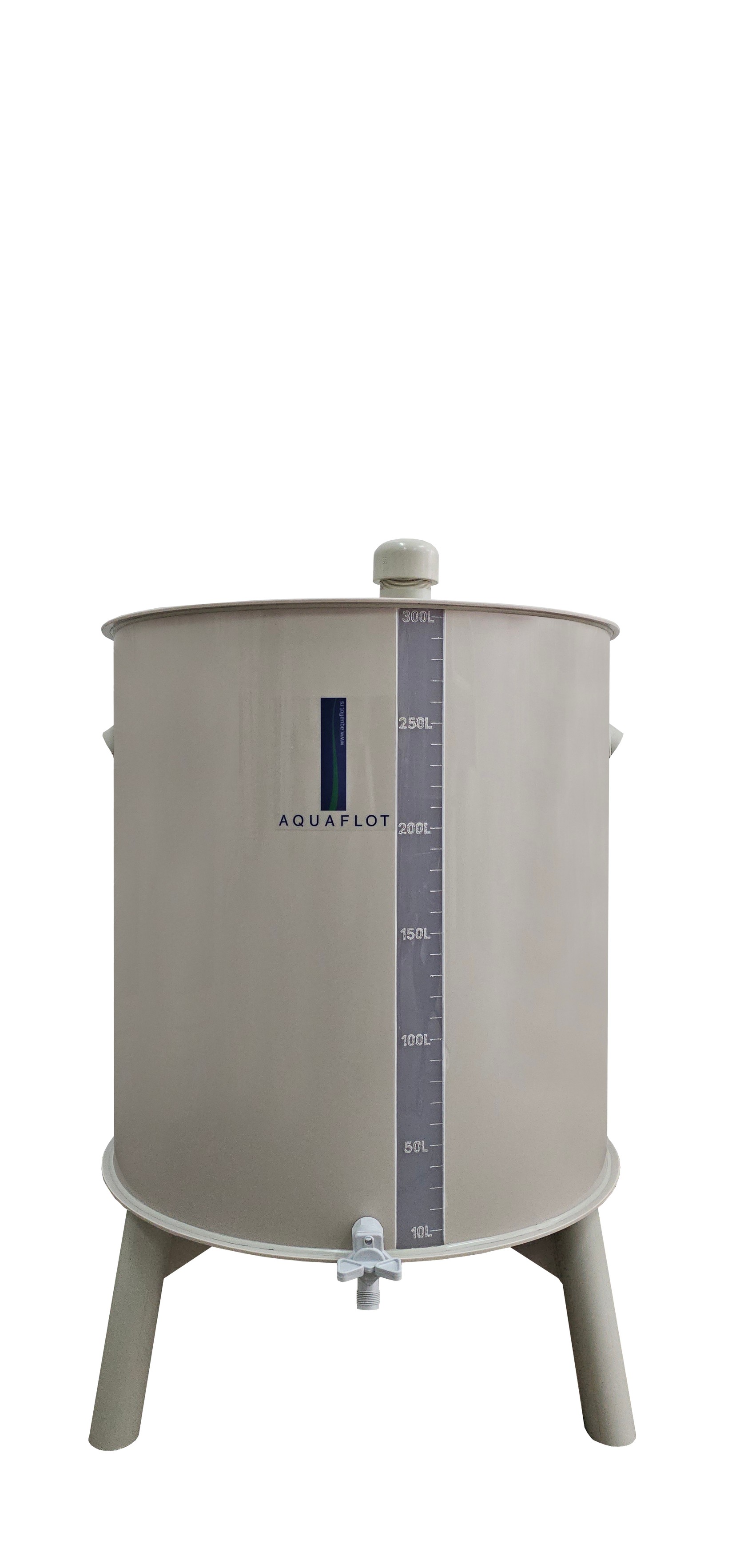 Aquaflot Rakijsko bure sa nogarima, nivokazom i ispisanom litražom, 300l