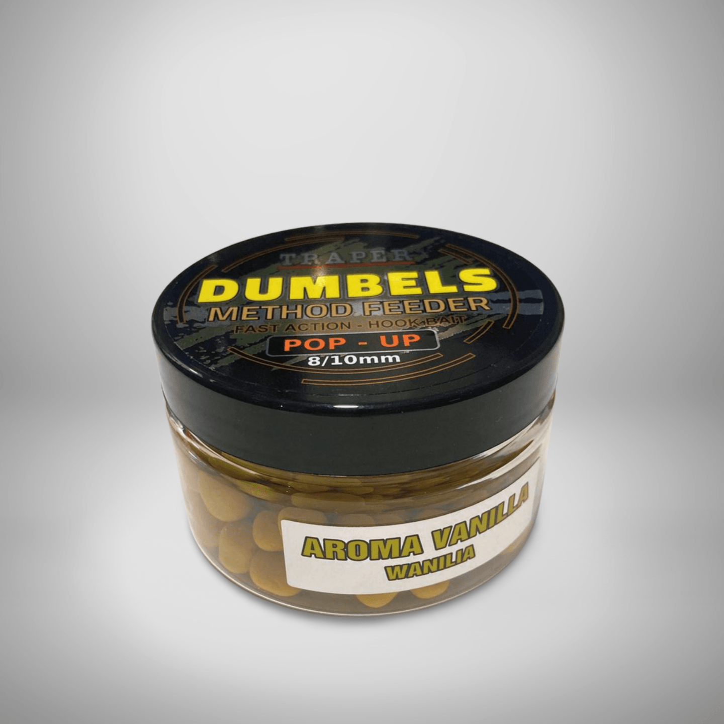 TRAPER MF Dumbels Pop-up Mamac, 8-10mm, Vanila, 30g