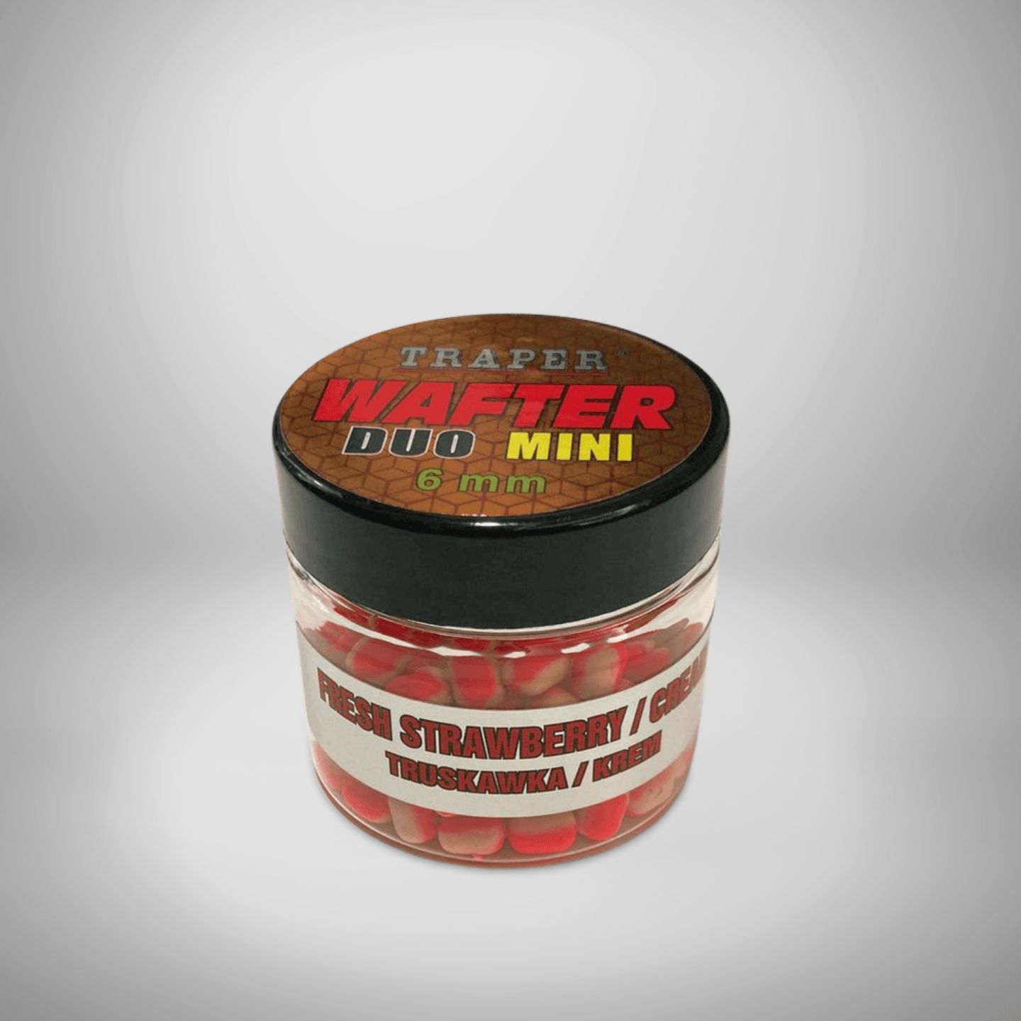 TRAPER MF Wafter Duo-Mini Mamac, 6mm, Jagoda/Krem, 15g