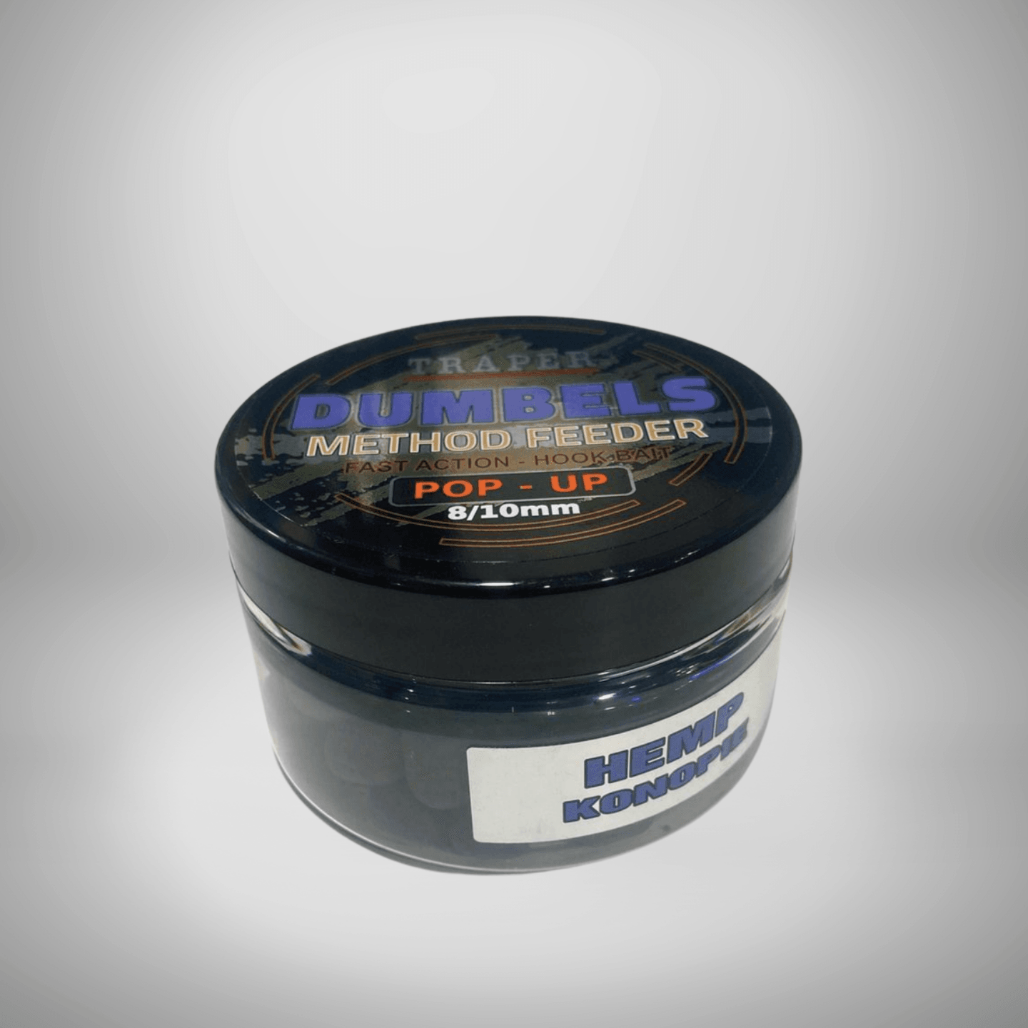 TRAPER MF Dumbels Pop-up Mamac, 8-10mm, Konoplja, 30g