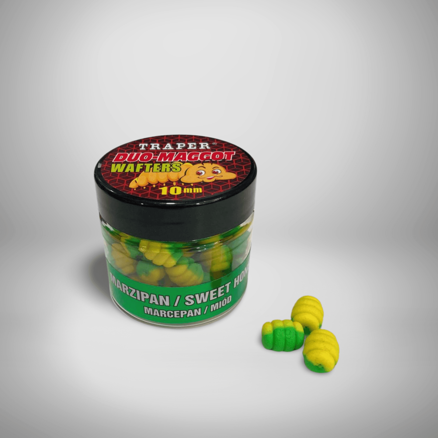 TRAPER MF Wafters Maggot Mamac, 10mm, Marcipan/Med, 25g