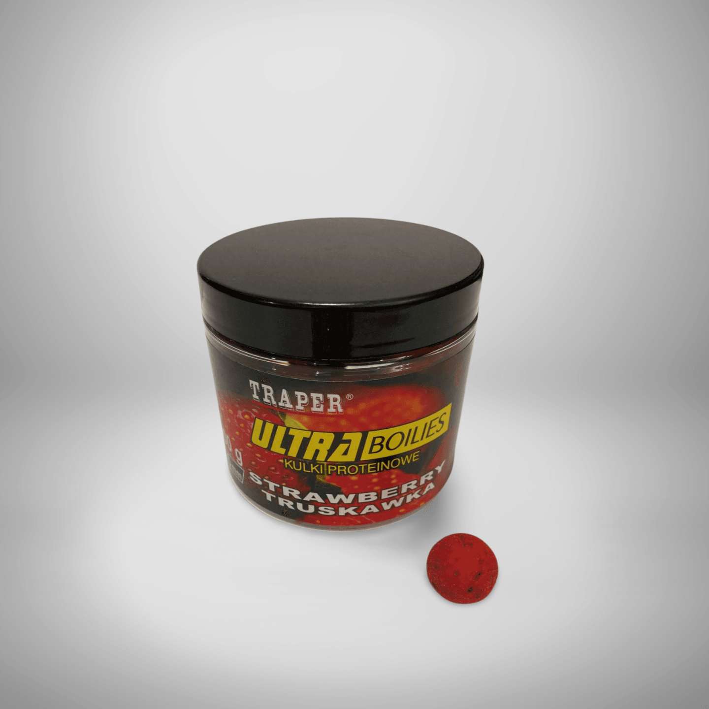 TRAPER Ultra Boilies Boile za pecanje, 16mm, Jagoda, 100g