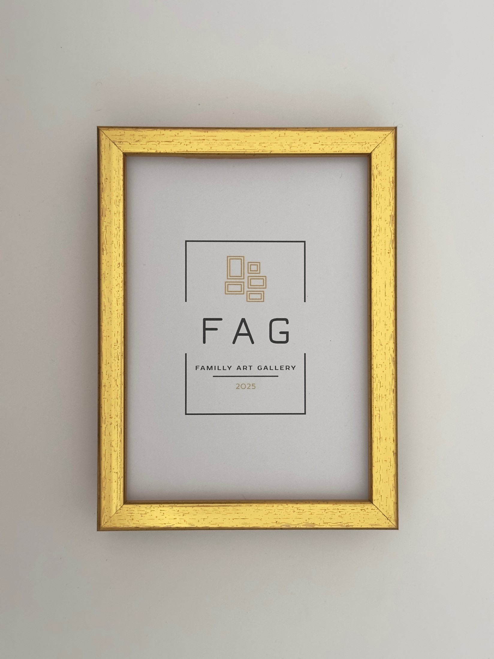 Family Art Gallery Ram za slike model 14, 15x20cm, Zlatne boje
