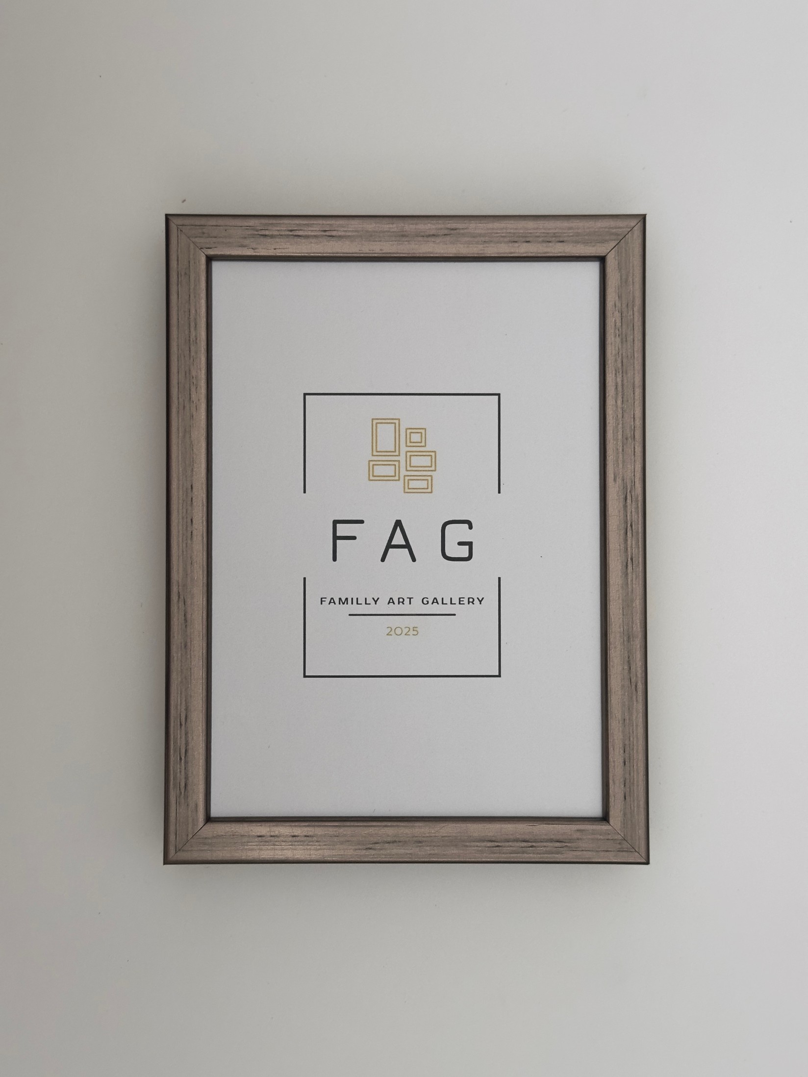 Family Art Gallery Ram za slike model 14, 15x20cm, Kalaj